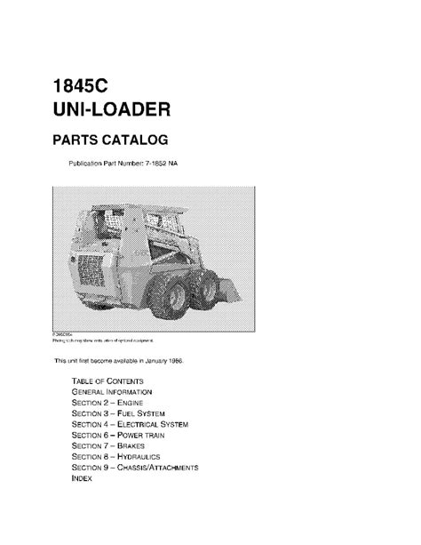 case 1845c skid steer backhoe loader service manual|case 1845c owners manual.